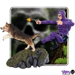 Gametraders Blacktown The Phantom - Phantom And Devil Purple Suit Statue Collectables