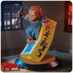 Gametraders Rouse Hill Child's Play - Chucky Breaking Free From Box PVC Statue Collectables 22 Gametraders Rouse Hill Child's Play - Chucky Breaking Free From Box PVC Statue Collectables