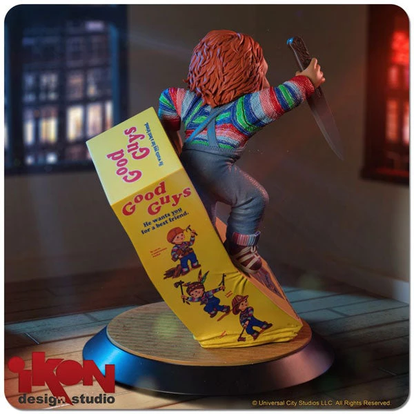 Gametraders Rouse Hill Child's Play - Chucky Breaking Free From Box PVC Statue Collectables 7 Gametraders Rouse Hill Child's Play - Chucky Breaking Free From Box PVC Statue Collectables