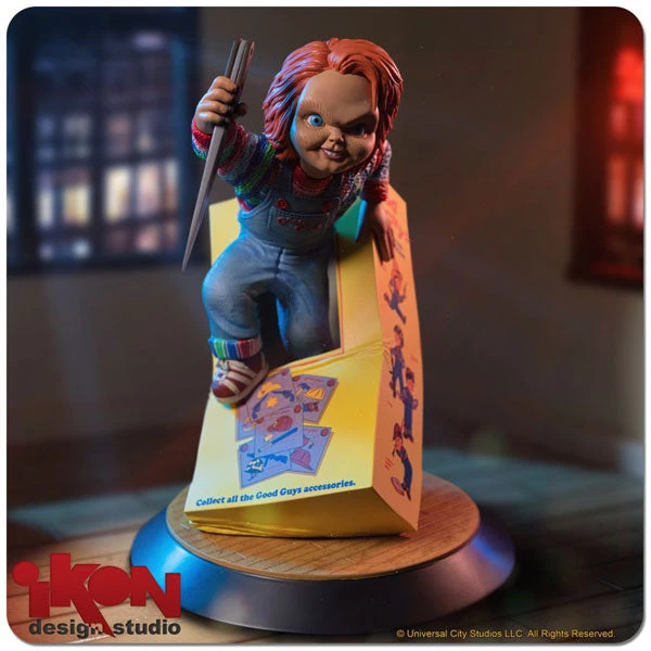 Gametraders Rouse Hill Child's Play - Chucky Breaking Free From Box PVC Statue Collectables 14 Gametraders Rouse Hill Child's Play - Chucky Breaking Free From Box PVC Statue Collectables