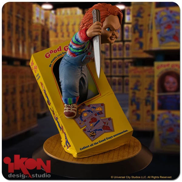 Gametraders Rouse Hill Child's Play - Chucky Breaking Free From Box PVC Statue Collectables 18 Gametraders Rouse Hill Child's Play - Chucky Breaking Free From Box PVC Statue Collectables