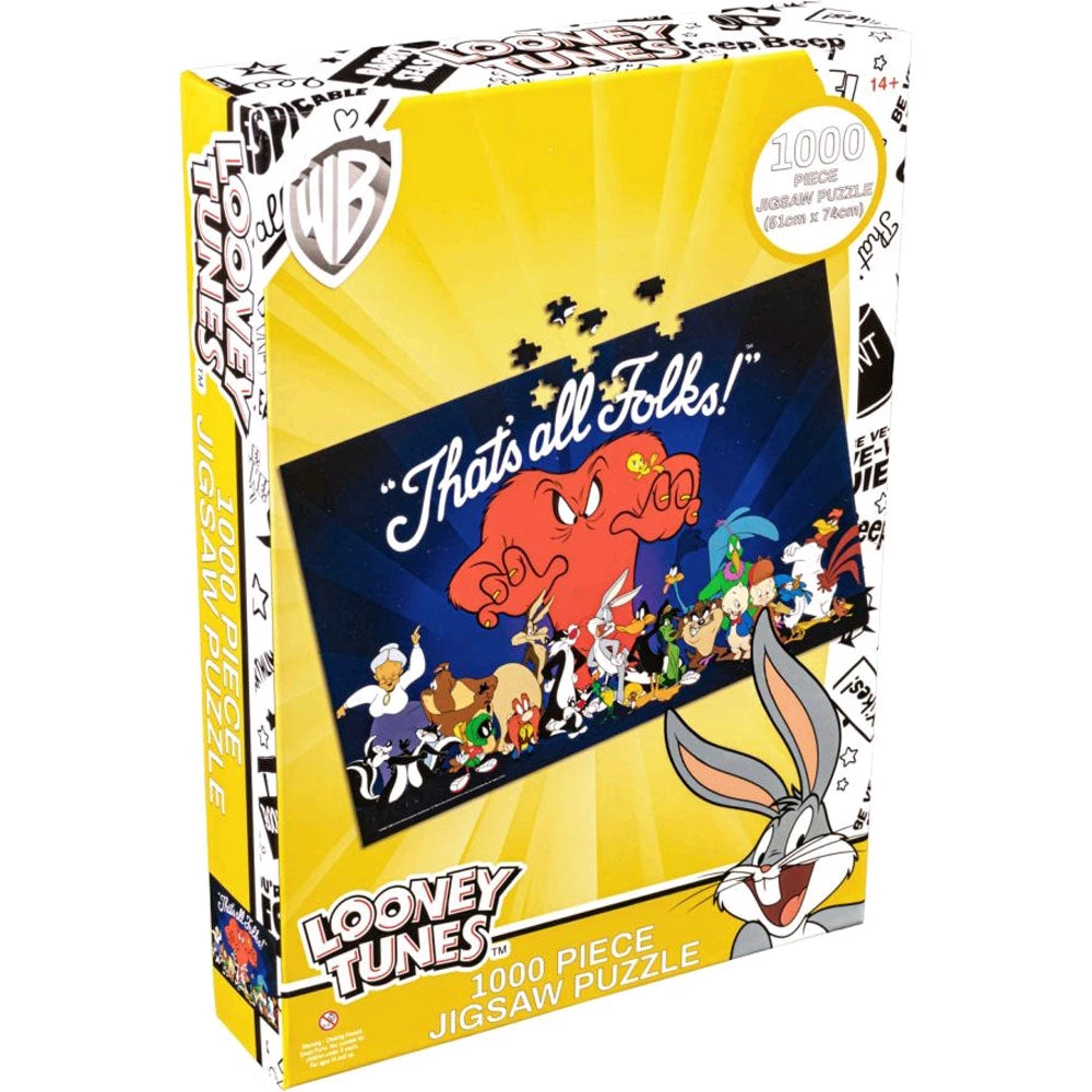 Gametraders Rouse Hill Hobby Central Looney Tunes - 1000 Piece Jigsaw Puzzle 3 Gametraders Rouse Hill Hobby Central Looney Tunes - 1000 Piece Jigsaw Puzzle