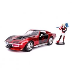 Gametraders Rouse Hill Batman - Harley Quinn 69 Corvette 1:24 Scale Hollywood Ride Collectables