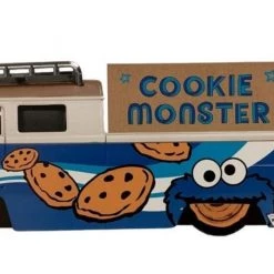 Gametraders Rouse Hill Sesame Street - '63 VW Bus W/Cookie Monster 1:24 Scale Hollywood Ride