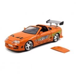 Gametraders Rouse Hill Fast And Furious - 1995 Toyota Supra 1:24 With Brian Hollywood Ride Collectables 13 Gametraders Rouse Hill Fast And Furious - 1995 Toyota Supra 1:24 With Brian Hollywood Ride Collectables