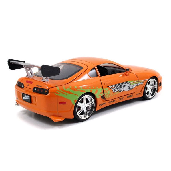Gametraders Rouse Hill Fast & Furious - 1995 Toyota Supra 1:24 With Brian Hollywood Ride 9 Gametraders Rouse Hill Fast & Furious - 1995 Toyota Supra 1:24 With Brian Hollywood Ride