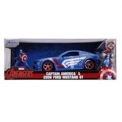 Gametraders Rouse Hill Collectables Captain America - 2006 Ford Mustang GT 1:24 Scale Hollywood Ride 21 Gametraders Rouse Hill Collectables Captain America - 2006 Ford Mustang GT 1:24 Scale Hollywood Ride
