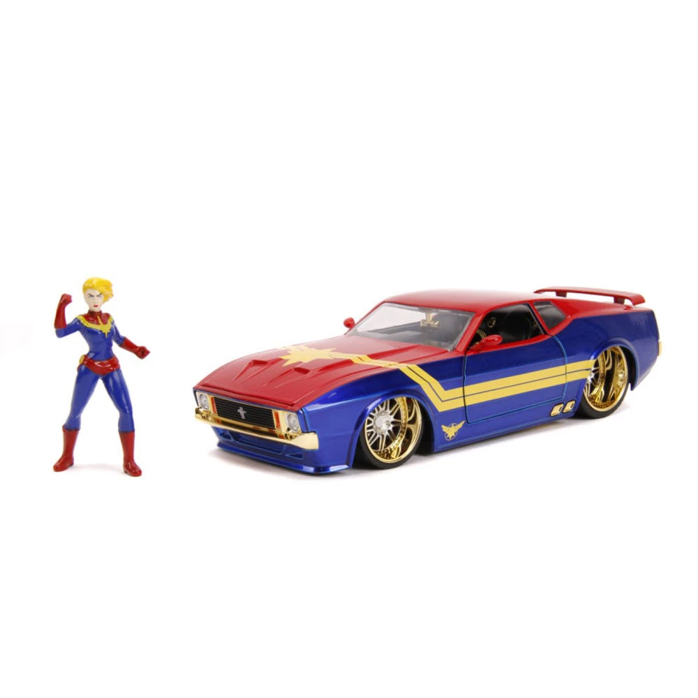 Gametraders Rouse Hill Captain Marvel - 1973 Ford Mustang Mach 1 1:24 Scale Hollywood Ride 5 Gametraders Rouse Hill Captain Marvel - 1973 Ford Mustang Mach 1 1:24 Scale Hollywood Ride