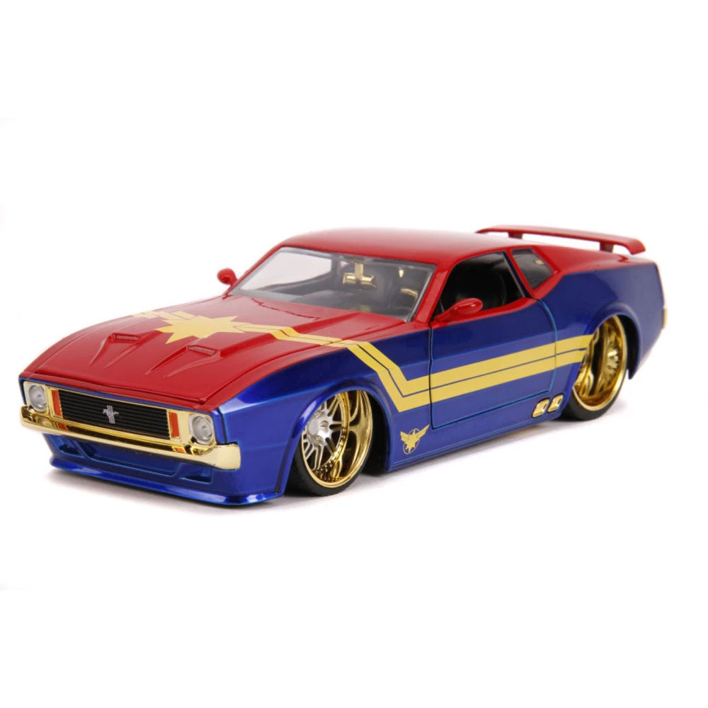 Gametraders Rouse Hill Captain Marvel - 1973 Ford Mustang Mach 1 1:24 Scale Hollywood Ride 6 Gametraders Rouse Hill Captain Marvel - 1973 Ford Mustang Mach 1 1:24 Scale Hollywood Ride
