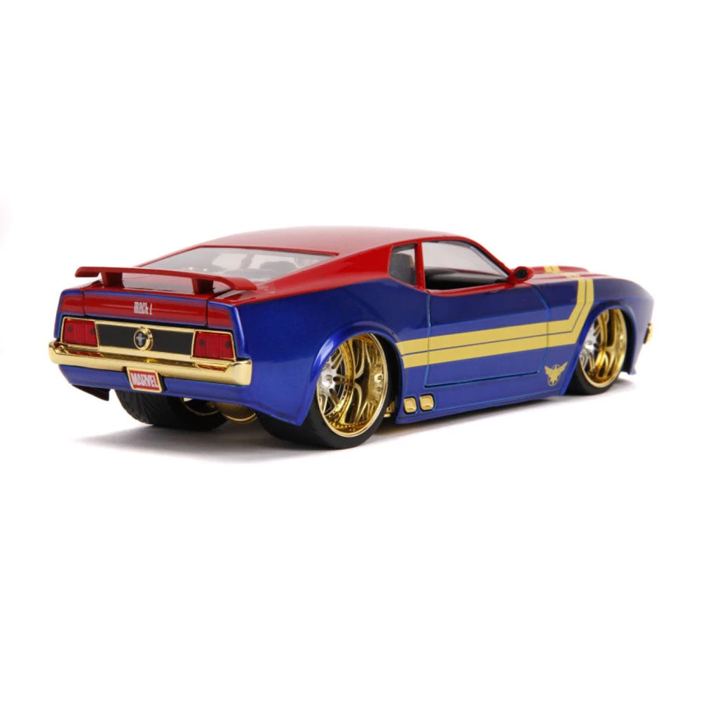 Gametraders Rouse Hill Captain Marvel - 1973 Ford Mustang Mach 1 1:24 Scale Hollywood Ride 8 Gametraders Rouse Hill Captain Marvel - 1973 Ford Mustang Mach 1 1:24 Scale Hollywood Ride