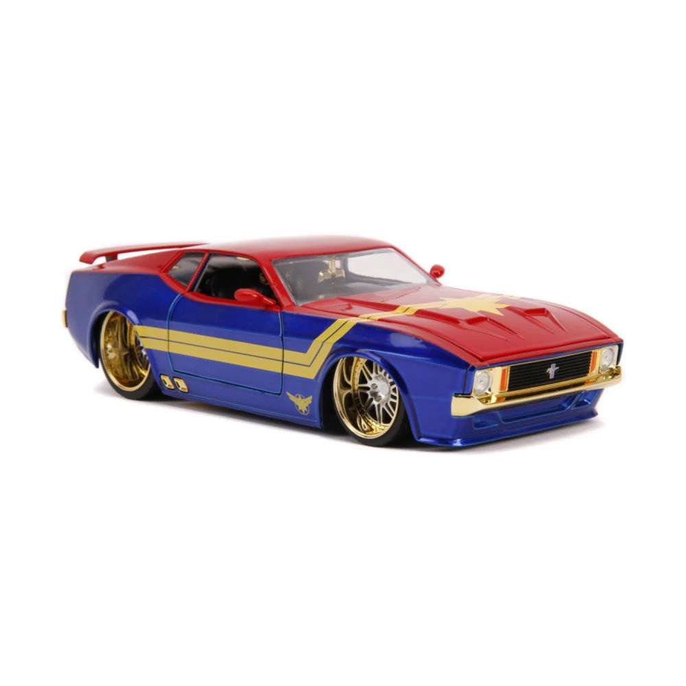 Gametraders Rouse Hill Captain Marvel - 1973 Ford Mustang Mach 1 1:24 Scale Hollywood Ride 9 Gametraders Rouse Hill Captain Marvel - 1973 Ford Mustang Mach 1 1:24 Scale Hollywood Ride