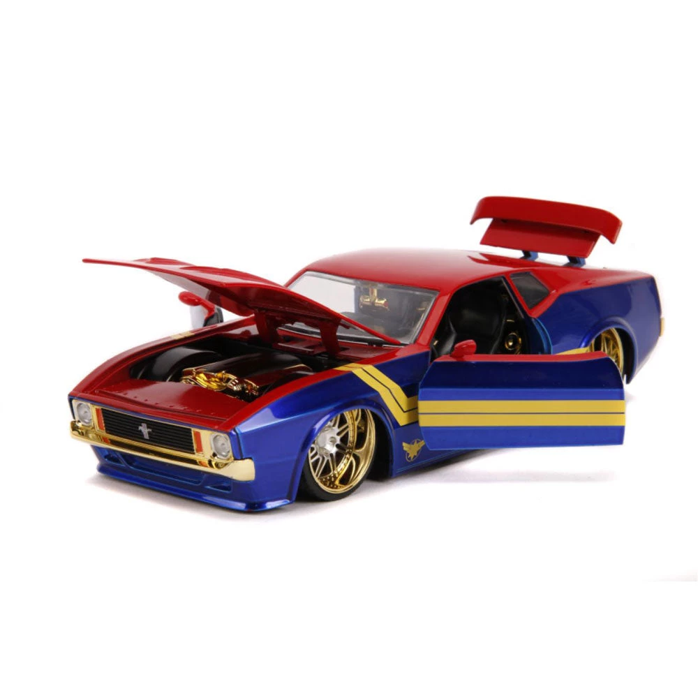 Gametraders Rouse Hill Captain Marvel - 1973 Ford Mustang Mach 1 1:24 Scale Hollywood Ride 10 Gametraders Rouse Hill Captain Marvel - 1973 Ford Mustang Mach 1 1:24 Scale Hollywood Ride