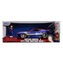 Gametraders Rouse Hill Captain Marvel - 1973 Ford Mustang Mach 1 1:24 Scale Hollywood Ride 23 Gametraders Rouse Hill Captain Marvel - 1973 Ford Mustang Mach 1 1:24 Scale Hollywood Ride
