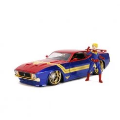 Gametraders Rouse Hill Captain Marvel - 1973 Ford Mustang Mach 1 1:24 Scale Hollywood Ride