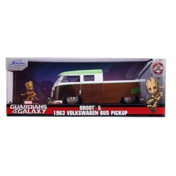 Gametraders Rouse Hill Guardians Of The Galaxy: Vol. 2 - 1962 Volkswagon Bus With Groot 1:24 Scale Hollywood Ride Collectables