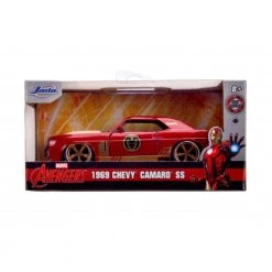 Gametraders Blacktown Iron Man - Iron Man 1969 Chevy Camaro 1:32 Scale Hollywood Ride Collectables
