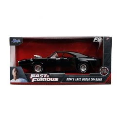 Gametraders Rouse Hill Fast And Furious 9 - 1970 Dodge Charger Black 1:24 Scale Hollywood Ride