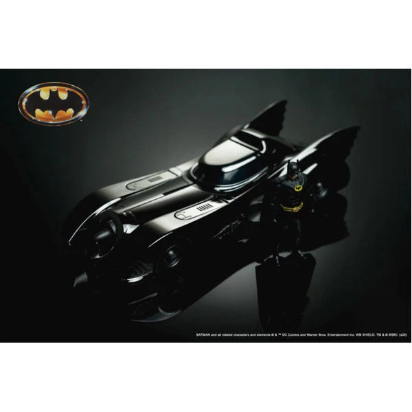 Gametraders Rouse Hill Batman 1989 - Batmobile Chrome Black 1:24 Scale Hollywood Ride With Batman Collectables 3 Gametraders Rouse Hill Batman 1989 - Batmobile Chrome Black 1:24 Scale Hollywood Ride With Batman Collectables