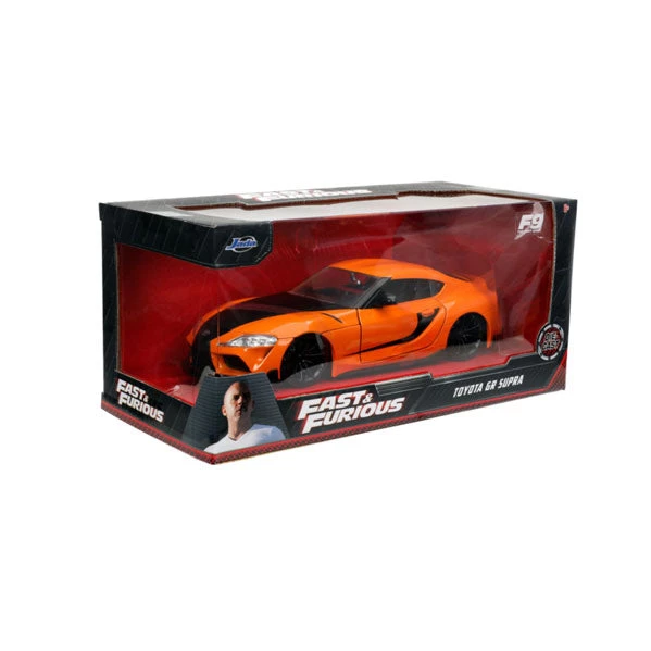 Gametraders Rouse Hill Collectables Fast And Furious 9 - 2020 Toyota Supra Metallic Orange 1:32 Scale Hollywood Ride 14 Gametraders Rouse Hill Collectables Fast And Furious 9 - 2020 Toyota Supra Metallic Orange 1:32 Scale Hollywood Ride