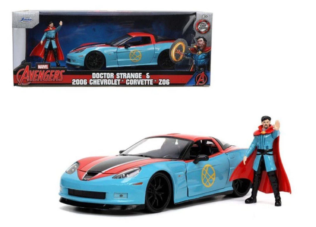 Gametraders Rouse Hill Collectables Avengers (comics) - Doctor Strange & 2006 Chevrolet Corvette Z06 1:24 Scale 3 Gametraders Rouse Hill Collectables Avengers (comics) - Doctor Strange & 2006 Chevrolet Corvette Z06 1:24 Scale