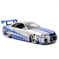 Gametraders Rouse Hill Collectables Fast And Furious - '02 Nissan Skyline GT-R 1:24 Scale Hollywood Ride