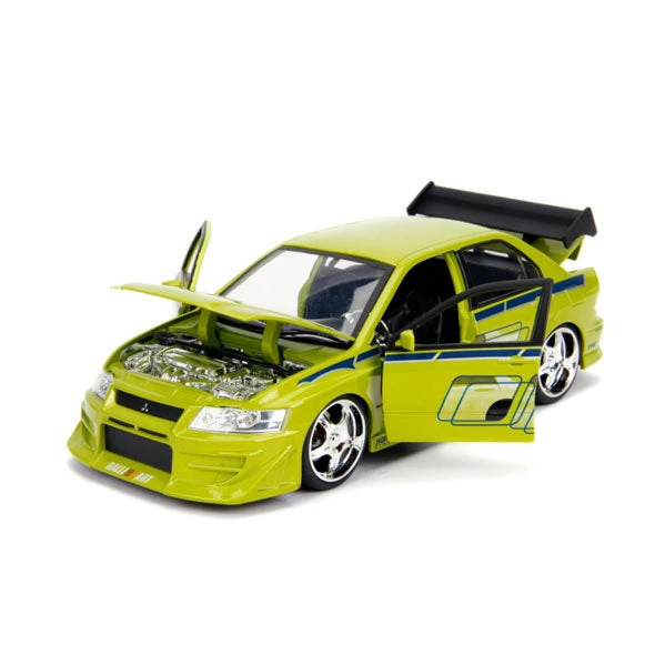 Gametraders Rouse Hill Fast & Furious - Brian's 2002 Mitsubishi Lancer Evolution VII 1:24 Scale Hollywood Ride Collectables 4 Gametraders Rouse Hill Fast & Furious - Brian's 2002 Mitsubishi Lancer Evolution VII 1:24 Scale Hollywood Ride Collectables