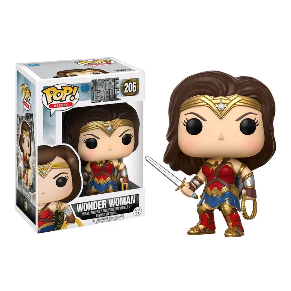 Funko Jusitce League Movie - Wonder Woman Pop! Vinyl 5 Funko Jusitce League Movie - Wonder Woman Pop! Vinyl