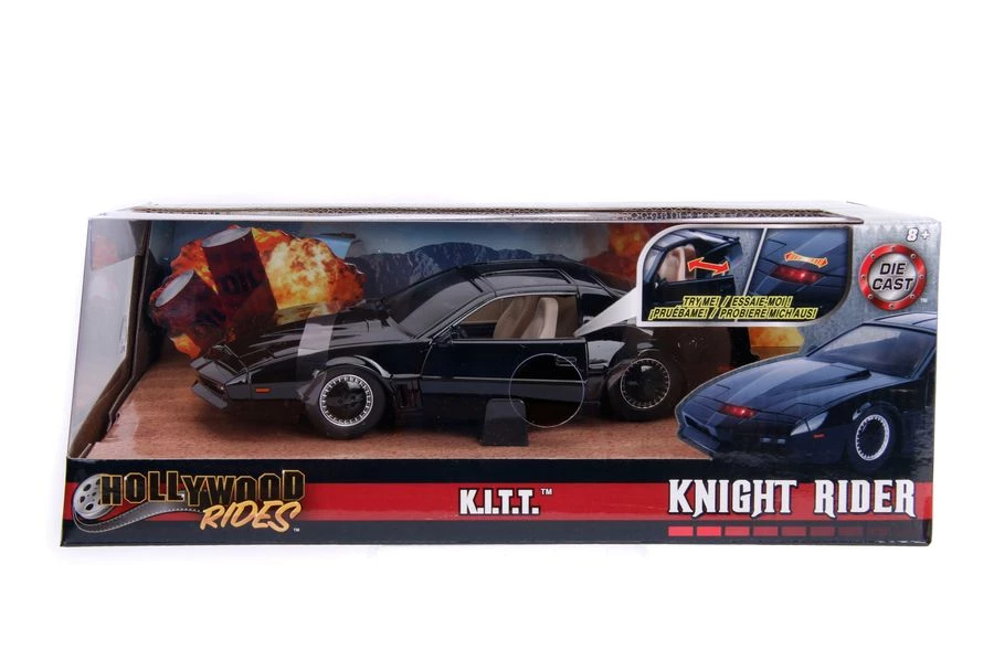Gametraders Rouse Hill Collectables Knight Rider - KITT 1982 1:24 Scale Hollywood Rides Diecast Vehicle 4 Gametraders Rouse Hill Collectables Knight Rider - KITT 1982 1:24 Scale Hollywood Rides Diecast Vehicle