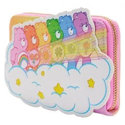Gametraders Rouse Hill Loungefly - Care Bears - Carebear Stare Rainbow Zip Purse