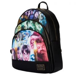 Gametraders Rouse Hill Loungefly - Harry Potter - Trilogy Triple Pocket Mini Backpack