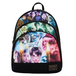 Gametraders Rouse Hill Loungefly - Harry Potter - Trilogy Triple Pocket Mini Backpack
