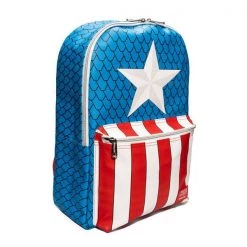Gametraders Rouse Hill Loungefly - Captain America - Costume Mini Backpack With Pin 14 Gametraders Rouse Hill Loungefly - Captain America - Costume Mini Backpack With Pin