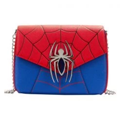Gametraders Rouse Hill Loungefly - Marvel - Spider Man Colour Block Crossbody Bag
