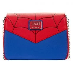 Gametraders Rouse Hill Loungefly - Marvel - Spider Man Colour Block Crossbody Bag