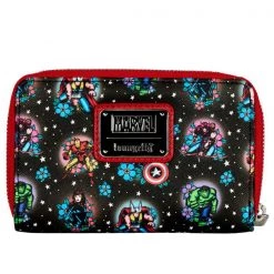 Gametraders Rouse Hill Loungefly - Marvel Comics - Avengers Floral Tattoo Zip Purse 11 Gametraders Rouse Hill Loungefly - Marvel Comics - Avengers Floral Tattoo Zip Purse