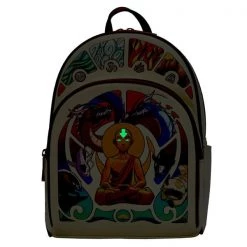 Gametraders Rouse Hill Loungefly - Avatar The Last Airbender - Aang Meditation Glow Mini Backpack