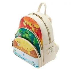 Gametraders Rouse Hill Loungefly - Pokemon - Elements Triple Pocket Mini Backpack