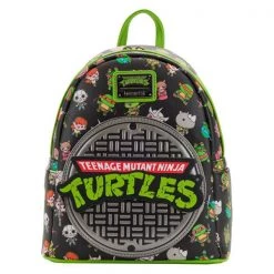 Gametraders Rouse Hill Loungefly - Teenage Mutant Ninja Turtles (TV 1987) - Sewer Cap Mini Backpack