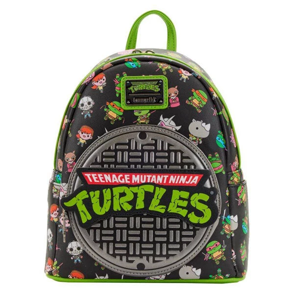 Gametraders Rouse Hill Loungefly - Teenage Mutant Ninja Turtles (TV 1987) - Sewer Cap Mini Backpack 3 Gametraders Rouse Hill Loungefly - Teenage Mutant Ninja Turtles (TV 1987) - Sewer Cap Mini Backpack