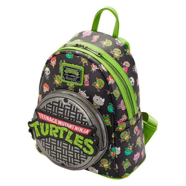Gametraders Rouse Hill Loungefly - Teenage Mutant Ninja Turtles (TV 1987) - Sewer Cap Mini Backpack 4 Gametraders Rouse Hill Loungefly - Teenage Mutant Ninja Turtles (TV 1987) - Sewer Cap Mini Backpack