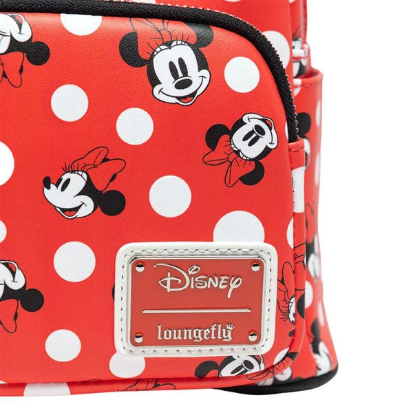 Gametraders Rouse Hill Loungefly - Disney - Minnie Mouse Polka Dots Red Mini Backpack 4 Gametraders Rouse Hill Loungefly - Disney - Minnie Mouse Polka Dots Red Mini Backpack