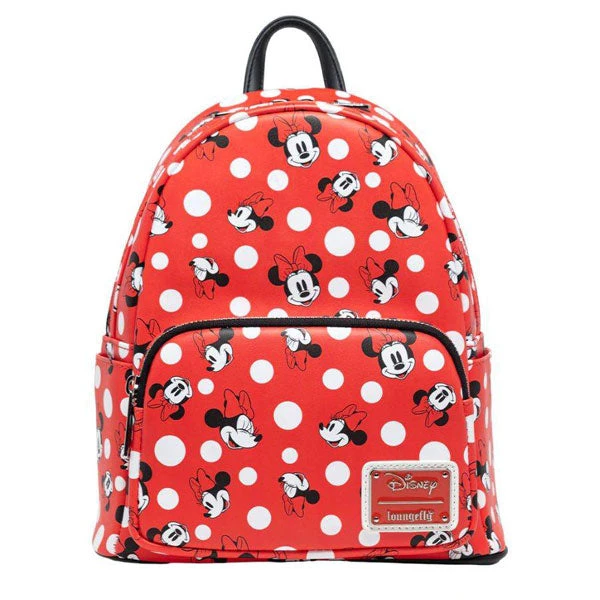 Gametraders Rouse Hill Loungefly - Disney - Minnie Mouse Polka Dots Red Mini Backpack 3 Gametraders Rouse Hill Loungefly - Disney - Minnie Mouse Polka Dots Red Mini Backpack