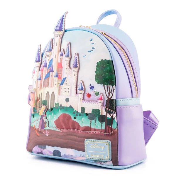Gametraders Rouse Hill Loungefly - Sleeping Beauty - Castle Mini Backpack 4 Gametraders Rouse Hill Loungefly - Sleeping Beauty - Castle Mini Backpack