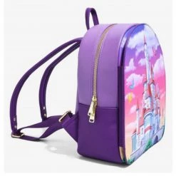 Gametraders Rouse Hill Loungefly - Beauty And The Beast (1991) - Castle Snap Flap US Exclusive Mini Backpack