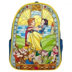 Gametraders Rouse Hill Loungefly - Snow White And The Seven Dwarfs - Stained Glass US Exclusive Mini Backpack