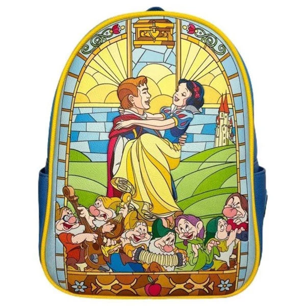 Gametraders Rouse Hill Loungefly - Snow White And The Seven Dwarfs - Stained Glass US Exclusive Mini Backpack 3 Gametraders Rouse Hill Loungefly - Snow White And The Seven Dwarfs - Stained Glass US Exclusive Mini Backpack