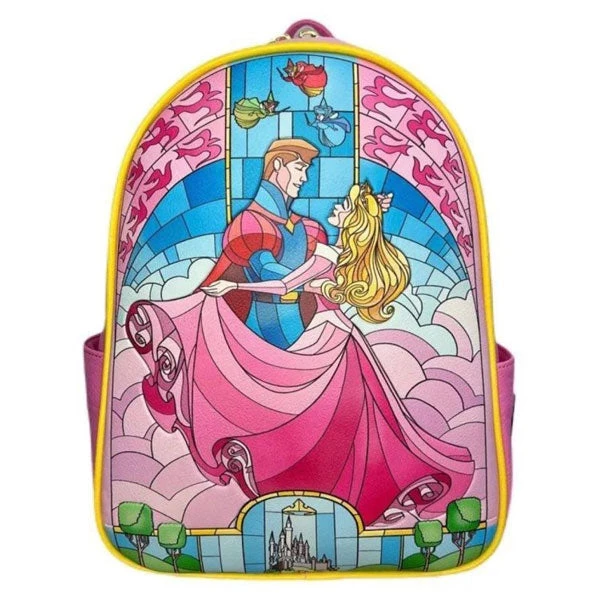 Gametraders Rouse Hill Loungefly - Sleeping Beauty - Stained Glass US Exclusive Mini Backpack 3 Gametraders Rouse Hill Loungefly - Sleeping Beauty - Stained Glass US Exclusive Mini Backpack