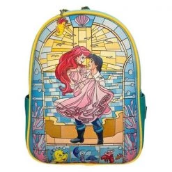 Gametraders Rouse Hill Loungefly - The Little Mermaid - Stained Glass US Exclusive Mini Backpack