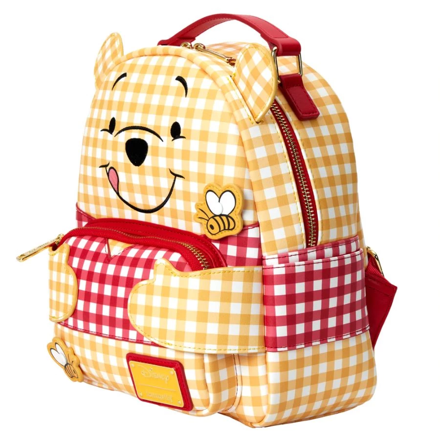 Gametraders Rouse Hill Loungefly - Winnie The Pooh - Pooh Gingham Mini Backpack 4 Gametraders Rouse Hill Loungefly - Winnie The Pooh - Pooh Gingham Mini Backpack