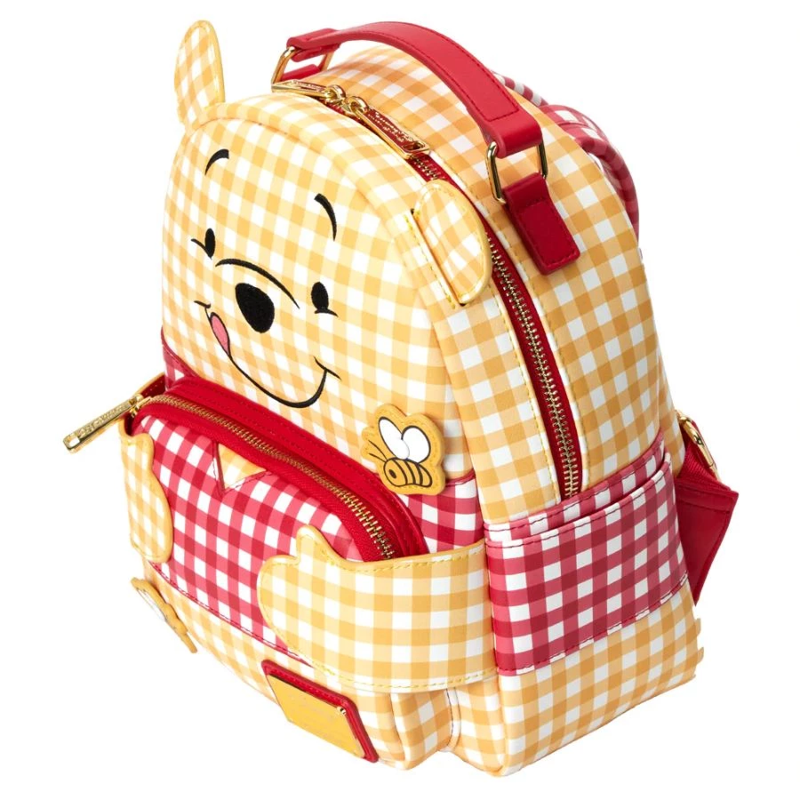 Gametraders Rouse Hill Loungefly - Winnie The Pooh - Pooh Gingham Mini Backpack 5 Gametraders Rouse Hill Loungefly - Winnie The Pooh - Pooh Gingham Mini Backpack